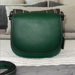 Coach 1941 Saddle 23 Cypress/Snake Exotic